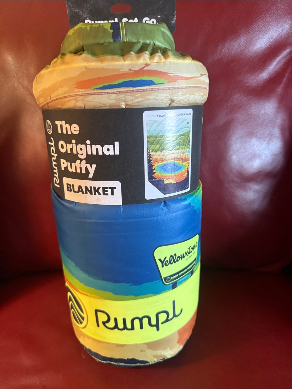 Rumpl The Original Puffy Blanket - Yellowstone Colorway (Multi-color)
